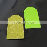 Green Printed Birthday Greeting Cards With Shiny Lamination