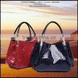 Manufacturers Selling 2016 New Tide Fashion Ladies Bag Crocodile Handbag Shoulder Bag Handbag thumbnail-2