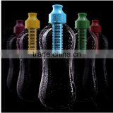 Portable Filter Water Bottle Fashion Plastic Carbon Filter Water Bottle Sports Bottle thumbnail-2