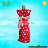 High Quality Single Bottle Christmas Wine Gift Bags thumbnail-1