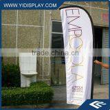 Out Door Angled Feather Flag Pole Flying Banner