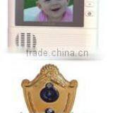 2.8 Inch LCD Digital Doorbell Electronic Viewer Camera Door Eye Piece With SD Card Time Adjustment Functions