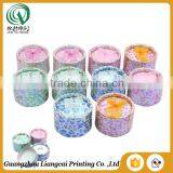 Coloful Custom Printed Hardcover Mini Round Box Design Round Jewelery Box With Lids thumbnail-1