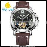 WJ-5502 Genuine Leather Multifunction High Quality Waterproof Megir Men Automatic Mechanical Watch thumbnail-2