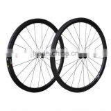 700C Basalt Brake Surface High Stiffness Super Light Carbon Wheelset 38mm Tubular 38mm Tubular Chinese Carbon 700c 38mm Rim thumbnail-1