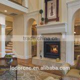 2 Sided Wood Stove With Fireplace Steel thumbnail-3