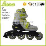 Foshan Beca Wholesale Rubber Wheel Boy Aggressive Roller Skate With EN1078 thumbnail-1