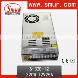 Smun 320W 12V 25A Non-Waterproof CCTV Power Supply