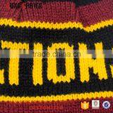 Small Order Beanies Custom Jacquard 100% Acrylic Cheap Beanies thumbnail-4