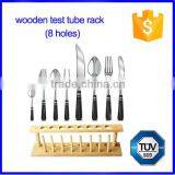 Laboratory 8 Holes Wooden Test Tube Rack thumbnail-5