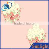 Sunlight AS60157 European classic waterproof commercial vinyl wallpaper pink flower wallpaper