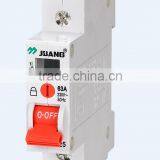 Direct manufacturer 32A 63A 80A 100A Disconnecting switch single phase 1p 2p 3p 4p insolation breaker with IEC certificate