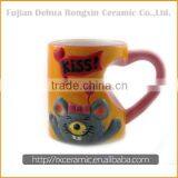 Mouse hand-painted ceramic nike ceramic mug