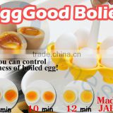 japanese kitchenware plastic egg boiler slicer and holder maker soft boiled egg maker made in japan egggood boiler maker