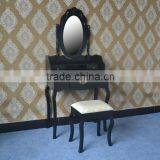 Home furniture set high quality durable black dresser
