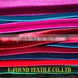 Good Quality Warp Kintting Velvet 95%Polyester 5%Spandex Dyed KS Velvet,For Women Garment Dress