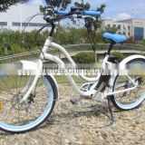 Green Power 26" Lady Electric Bike Beach Cruiser for Sale