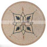 Luxury Salon Floor Decoration Cheap Marble Mosaic Floor Medallion From China thumbnail-4