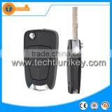 High Quanlity Black 2 Buttons Modified Key Shell With Chip Groove Uncut HU43 Blade for Opel Astra g Vectra