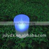 Led Solar Glass Candle Garden Lawn Light