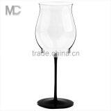 Decorated Clear Crystal Wine Glass for Wedding and Events thumbnail-4
