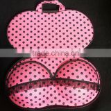 Rose color Collecting and travel EVA Bra bag