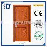 2016 Latest Design Wooden Door Swing Opening Flush Door for Toilet Melamine Wooden Door thumbnail-3