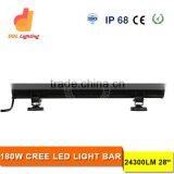Wholesale 180W Led Light Bar for Offroad 28inch High Lumen 12 Volt Led Light Bar