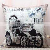 100% Short Soft Velvet Printed Cushion thumbnail-2