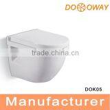 New Design Sanitary Ware Ceramics Wall Hung Toilet Price From Chaozhou Manufacturer thumbnail-3