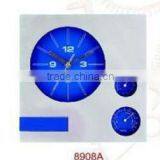 Home Decor Plastic Weather Station Table Clock thumbnail-1
