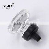 Clear Zinc Alloy Furniture Cabinet Wardrobe Octagonal Crystal Knob thumbnail-4