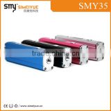 2015 hot sale electronic cigarette smy 35 watt mod box with fastest delivery