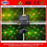 150mW RG 24 Patterns Twinkling Effects | Mini Laser Stage Lighting