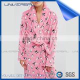 hot selling cute coral fleece fabric women cartoon sleepwear
