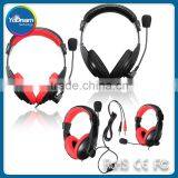 Gaming Headphone 3.5mm Surround Stereo Headset Headband Headphone With Mic for PC Laptop Low Bass Wired Headset thumbnail-6