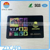Cr80 shaped pvc card with UV printing