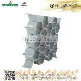 1 x 8pcs Honeycomb Drawer Organizer White /gray Color thumbnail-1