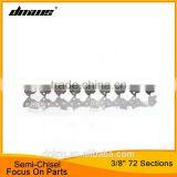Gardening Tools Chain Saw Spare Parts Chainsaw Semi-Chisel 3/8" Pitch 72 Sections Chain thumbnail-1