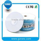 50 Pack RONC 52X CD-R 700MB 80Min White Inkjet Printable CDR thumbnail-2