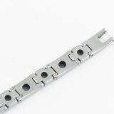 Tungsten Carbide Health Ceramic Bracelet Jewelry With Link thumbnail-3