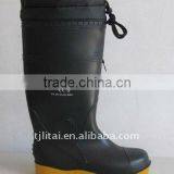 2015 Hot Rain Boots With Buckles and Braid Design thumbnail-2