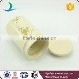 Modern Ceramic Flower Decal Storage Jars thumbnail-2