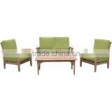 2016 Deep Seating Comfortable Teak Wood Sofa Design Outdoor Furniture thumbnail-2