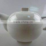 Stock White Porcelain Tea Coffee Pot thumbnail-1