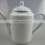 White Porcelain Coffee Tea Pot thumbnail-1