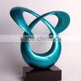 High Quality Best Selling Modern LV Arts Evolving Teal Sculpture 2015 From Vietnam thumbnail-1