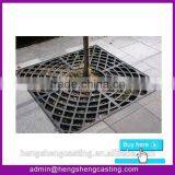 Antique Square Street Cast Iron Tree Grate thumbnail-1