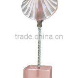 MINI PHOTO CLIP HOLDER Silver Shell/Decor Card Holder thumbnail-1