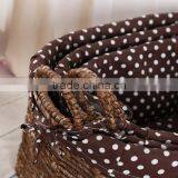 Rattan&wicker Laundry Basket With Fabric Inner thumbnail-4